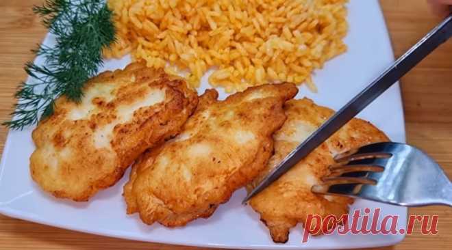 Курица в вкусном кляре сделает каждый ужин ярким и запоминающимся | SUPER KELINCHAK | Вкусные... Ингредиенты: куриная грудка - 2 шт. (600 гр.). Для кляра: лук - 2 шт., чеснок - 2 зубчика, яйцо - 2 шт., сметана или йогурт - 5-6 ст. л., соль и специи по вкусу, мука - 3-4 ст. л. Приятного...