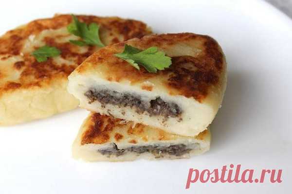 Картофельные зразы с грибами