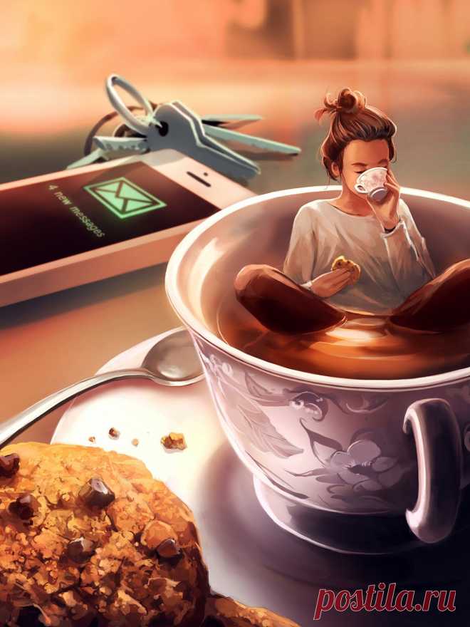 Пин от пользователя ゼ ン на доске Illust