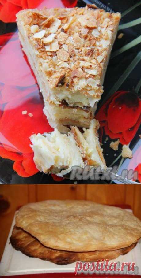 Рецепт &quot;Наполеона&quot; из готового слоеного теста (рецепт с фото) | RUtxt.ru