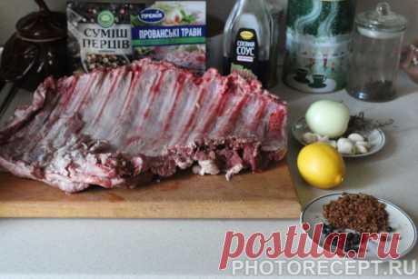 Жаркое из свиных ребрышек в духовке - рецепт с фото пошагово