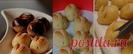 Хлебцы &quot;Зайцы&quot; к Пасхе..