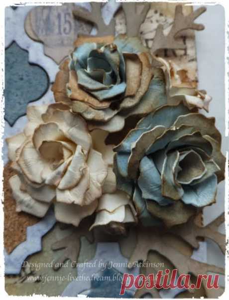 Live The Dream: Paper Rose Tutorial
