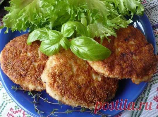 Горчичные куриные котлеты — Сад Заготовка