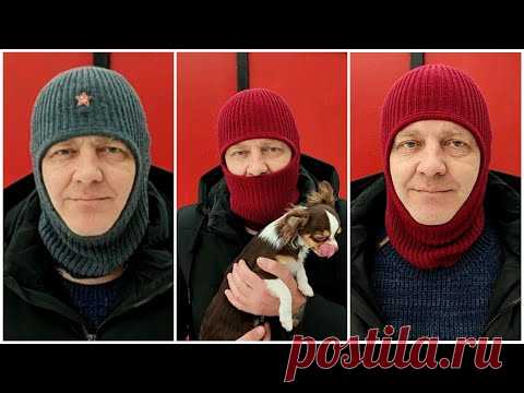 Балаклава на вязальной машине
