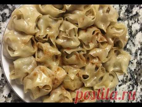 Таджикские Манты- рецепт на скорую руку. Таджикская кухня. Tajik mantu