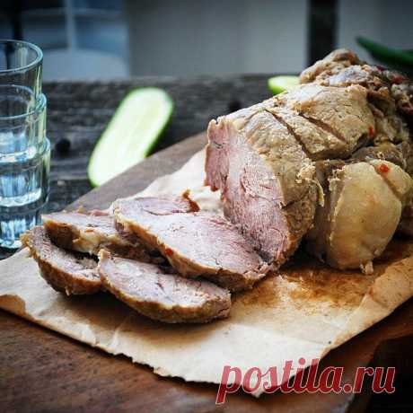Сочная домашняя буженина