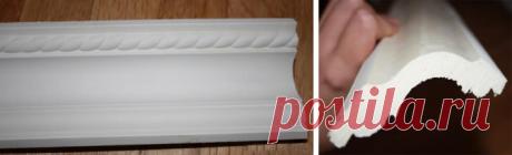 Выбираем потолочные плинтуса для натяжного потолка — Роскошь и уют