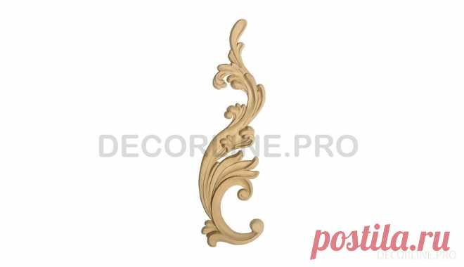 УГЛОВЫЕ ЭЛЕМЕНТЫ из древесной пасты OV-42 Размер/Size: 222-58-9. Резной декор из древесной пасты, древесной пульпы, полимера, полиуретана, ППУ, МДФ, прессованный декор, декор из массива, декор из дерева