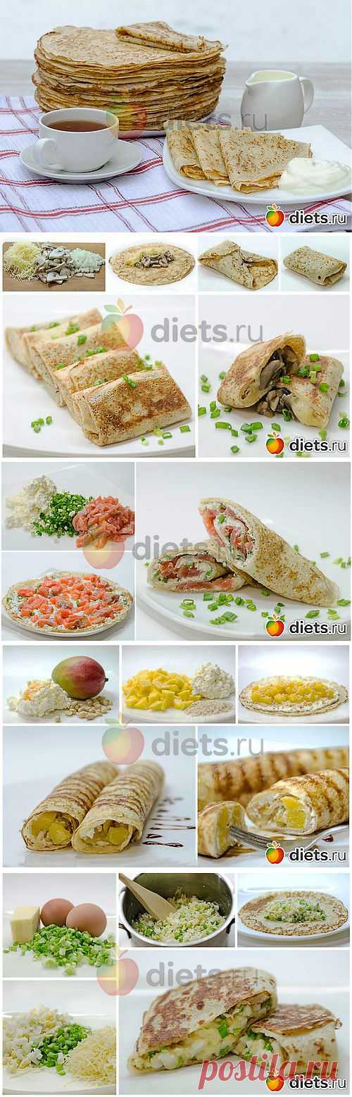 Парад начинок для блинов. Вкусная коллекция: Здоровое питание - diets.ru
