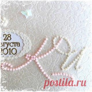 Вышивка бисером на картоне