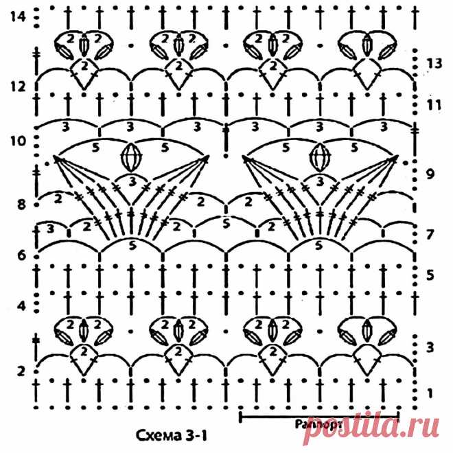 Бирюзовый топ крючком – Paradosik Handmade - вязание для начинающих и профессионалов