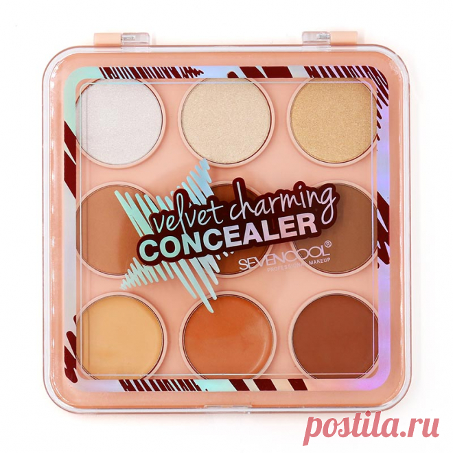 Консилер Velvet Charming за 639₽ - дешевле, чем на маркетплейсе! Посмотри! Тональный консилер для кожи лица Velvet Charming 9 цветов - для маскировки недостатков и коррекции черт лица. Беспроцентная рассрочка, бесплатная доставка, скидки до 25%