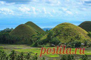 Шоколадные холмы —  природы на Филиппинах