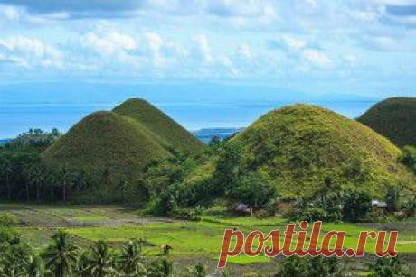 Шоколадные холмы — природы на Филиппинах