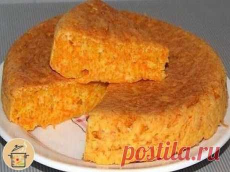 Нежнейший пирог-десерт из манки и морковки - просто тает во рту!!!