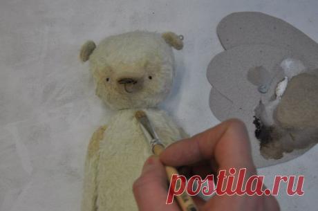 МК по набивке и тонировке от Анны Цымбал | 45 фотографий | игрушки