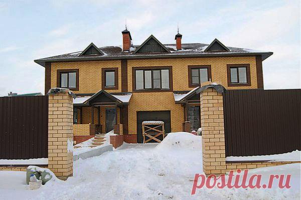 Строительство жилых домов по каркасной технологии.