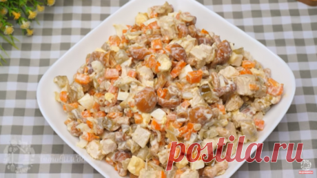 «Оливье, подвинься!» Салат «Машеровский» – сильный конкурент новогоднему «старожилу» застолья - Коллекция замечательных рецептов