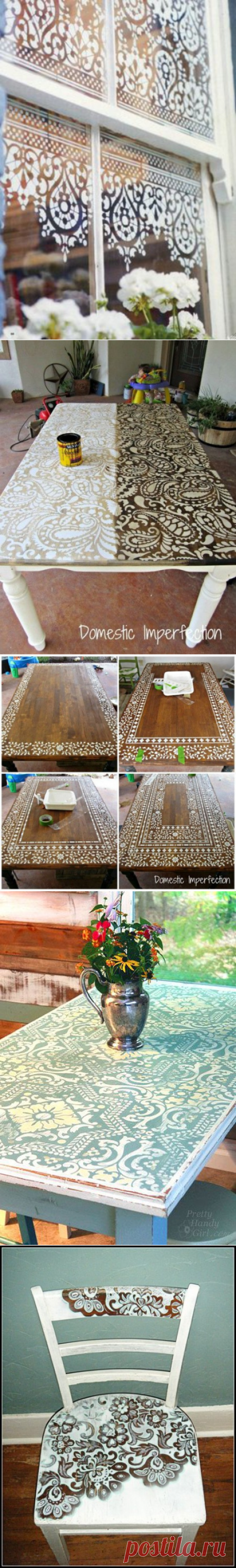 Рисуем кружева — Сделай сам, идеи для творчества - DIY Ideas