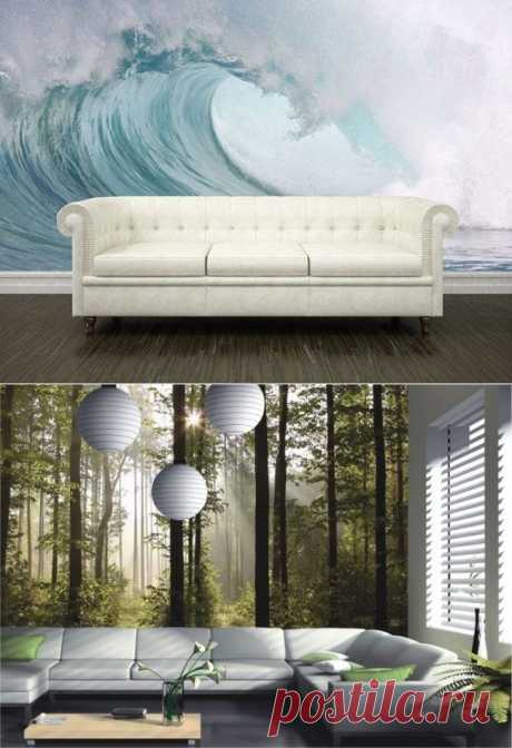 Идеи фотообоев для создания настроения / Домоседы