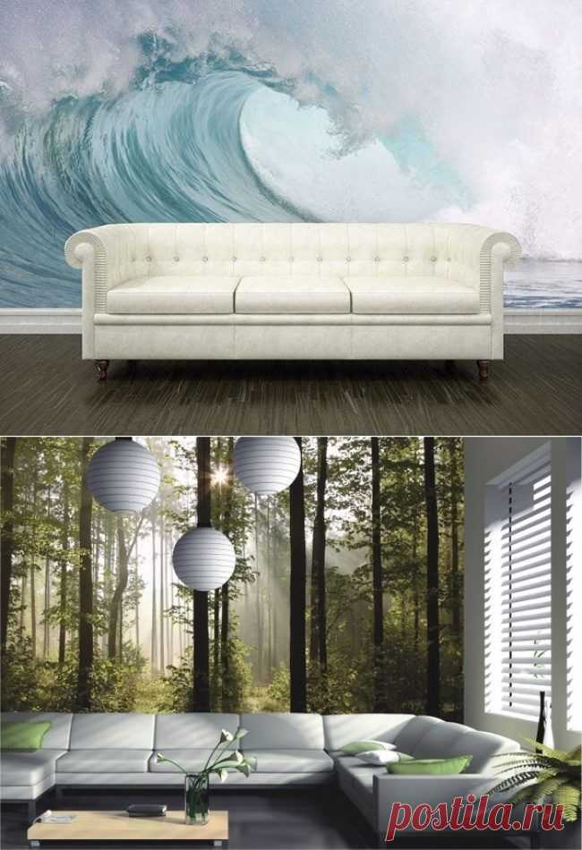 Идеи фотообоев для создания настроения / Домоседы