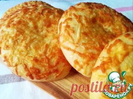 Лепёшки с майонезом и сыром - кулинарный рецепт