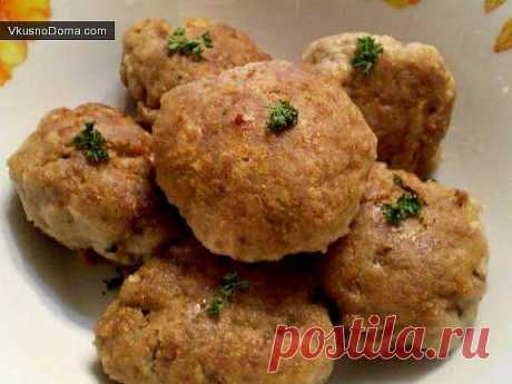 Котлеты телячьи с перловкой / Домашние рецепты. Готовим дома вкусно!