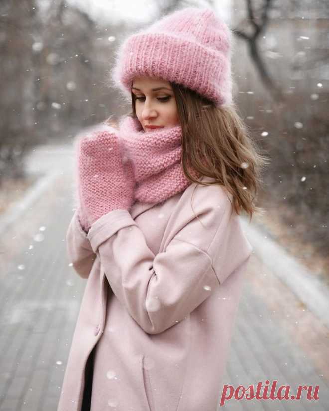 Вязаные женские шапки: подборка из 62 фото
