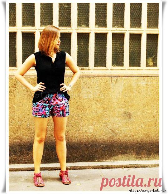 Шьем шорты.