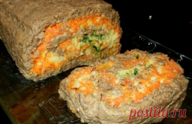 В любом блюде главное нежный вкус: Печеночный рулет — вот, что нужно научиться готовить каждой хозяйке!