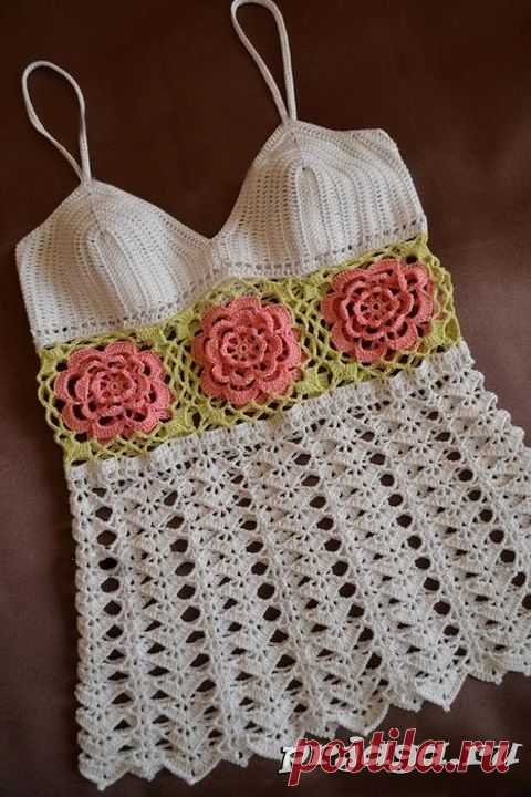 Топ крючком начинающим