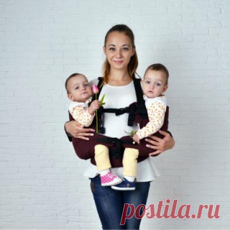Эрго рюкзак для двойни