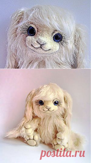 Вязаная игрушка зайка Лика (часть 1). - Ярмарка Мастеров - ручная работа, handmade