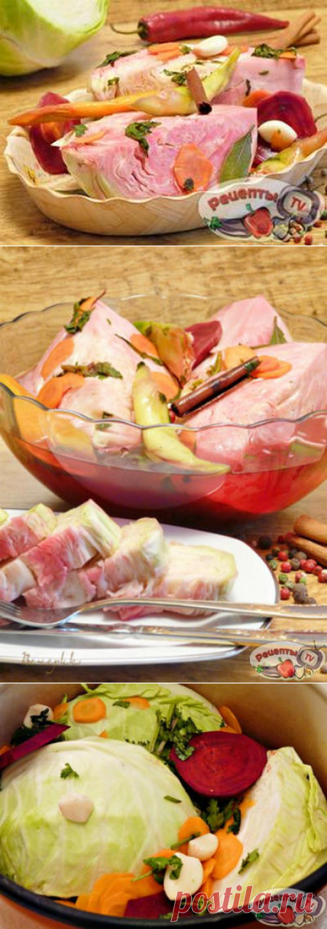 Капуста квашеная по-армянски » Рецепты.ТВ