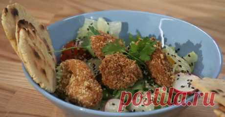 Салат с цыплёнком и кукурузными лепёшками  – простой пошаговый рецепт приготовления с фото Салат с цыплёнком и кукурузными лепёшками : как приготовить вкусно и быстро. Ингредиенты, инструкция и советы по приготовлению. Простые рецепты вкусных блюд с фото и видео на на сайте телеканала «Еда».