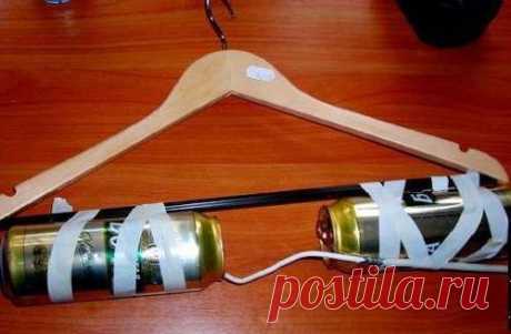 Самодельная телевизионная антенна из пивных банок