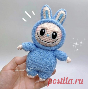 Лабубу крючком. Амигуруми схемы и описания. Автор: Xuxu Crochet | IRINELY.ART