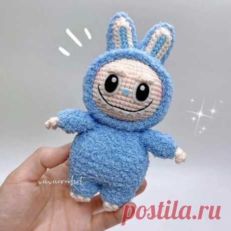 Лабубу крючком. Амигуруми схемы и описания. Автор: Xuxu Crochet | IRINELY.ART