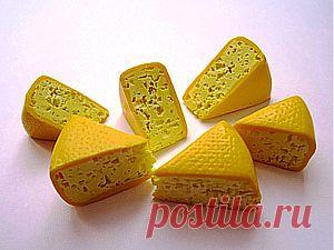 Сыр из полимерной глины. Соляной способ. - Ярмарка Мастеров - ручная работа, handmade