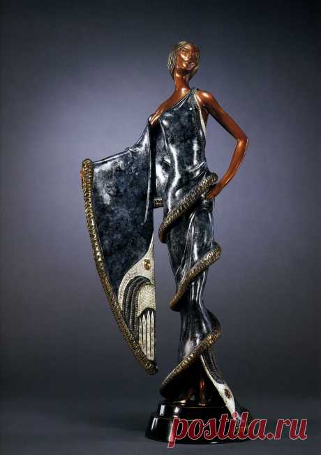 ERTE. Скульптура. шиншилла