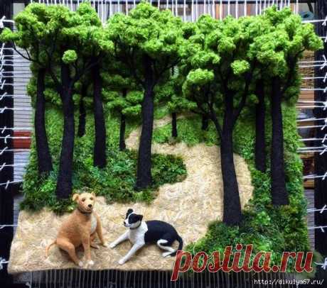 Paisajes en la pared. Los tapices son pinturas. Discusión en LiveInternet - Servicio de diario en línea en ruso