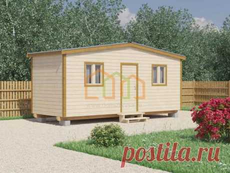 Дачная бытовка 2-х комнатная Лилия - 1 5.8x2.2 Площадь: 12.76 м² в готовом виде под ключ в Москве и области