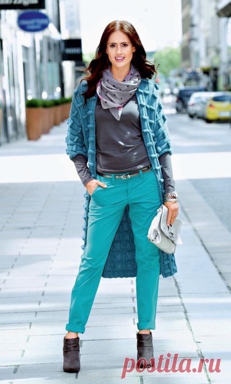 Пальто "Голубые мечты".