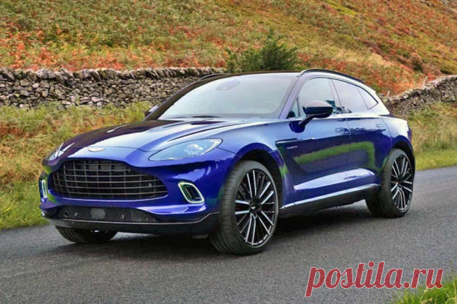 Кроссовер Aston Martin DBX Straight Six 2022: комплектация, двигатели