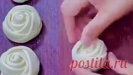 Розочка из теста