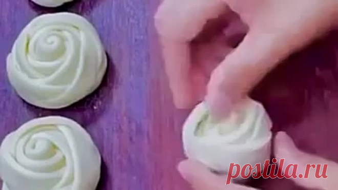 Розочка из теста
