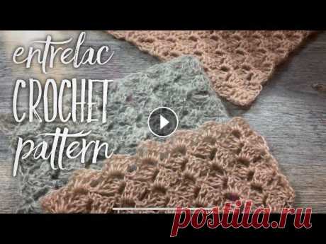 ЭНТЕРЛАК КРЮЧКОМ: ПРОСТО - красивое полотно / ENTRELAC CROCHET PATTERN Вяжем ЭНТЕРЛАК КРЮЧКОМ: прямоугольное полотно - просто и элегантно! Пряжу BABY SURI можно приобрести у меня в магазине в этом разделе -...