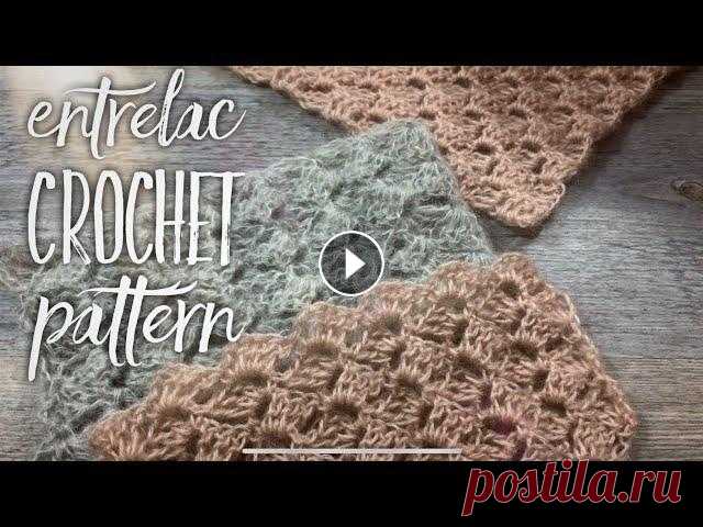 ЭНТЕРЛАК КРЮЧКОМ: ПРОСТО - красивое полотно / ENTRELAC CROCHET PATTERN Вяжем ЭНТЕРЛАК КРЮЧКОМ: прямоугольное полотно - просто и элегантно! Пряжу BABY SURI можно приобрести у меня в магазине в этом разделе -...