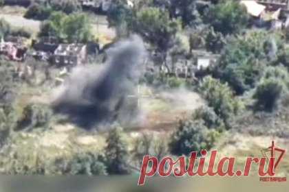 Росгвардия показала на видео уничтожение пункта управления РЭБ ВСУ под Харьковом